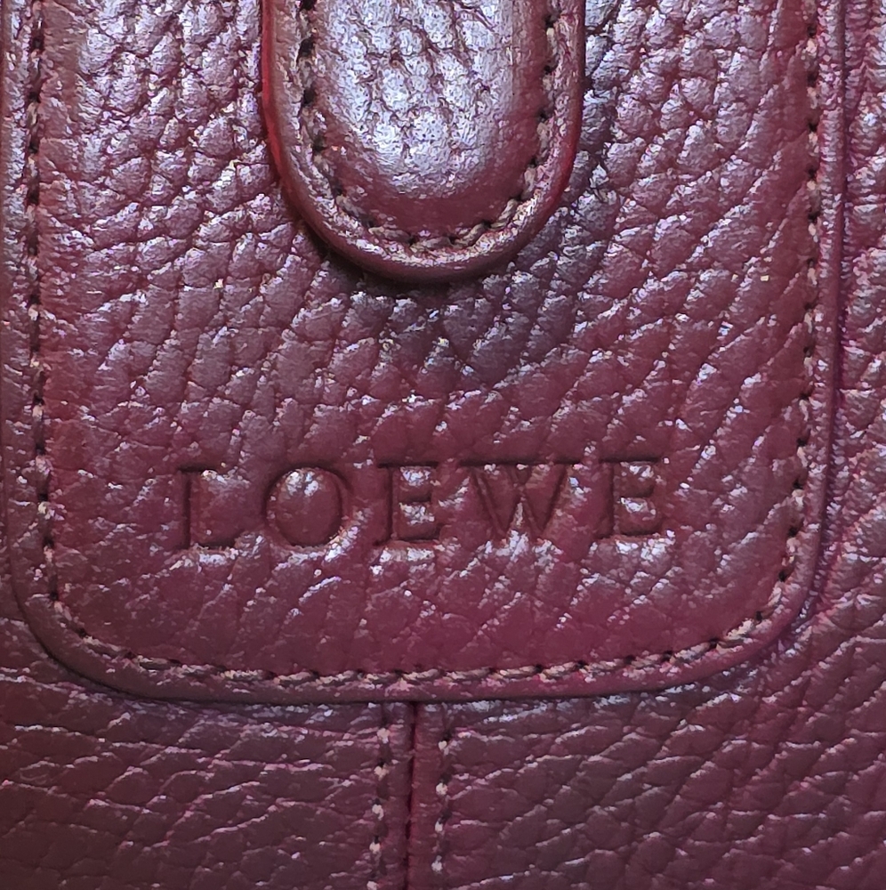 Elegant Loewe Senda Leather Handbag - Picture 7 of 15